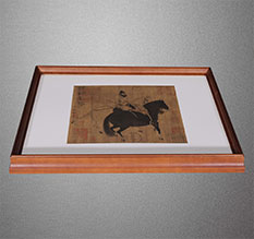 衡南书画装裱配框服务案例